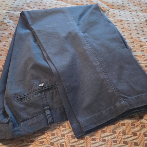 Daniel Cremieux Collection Men's Chino Pants Dark Navy Blue 44x32 - Picture 6 of 8